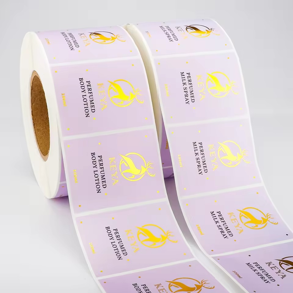 맞춤형 생분해성 샴푸 라벨 |   방수 비닐 PET 금 - Sticker Label Roll 리뷰 및 가격