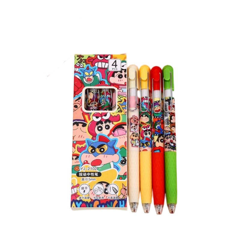 새로운 크레용 신짱 젤 펜, 창의적인 디자인, 빠른 건 - Stationery Supplier 리뷰 및 가격