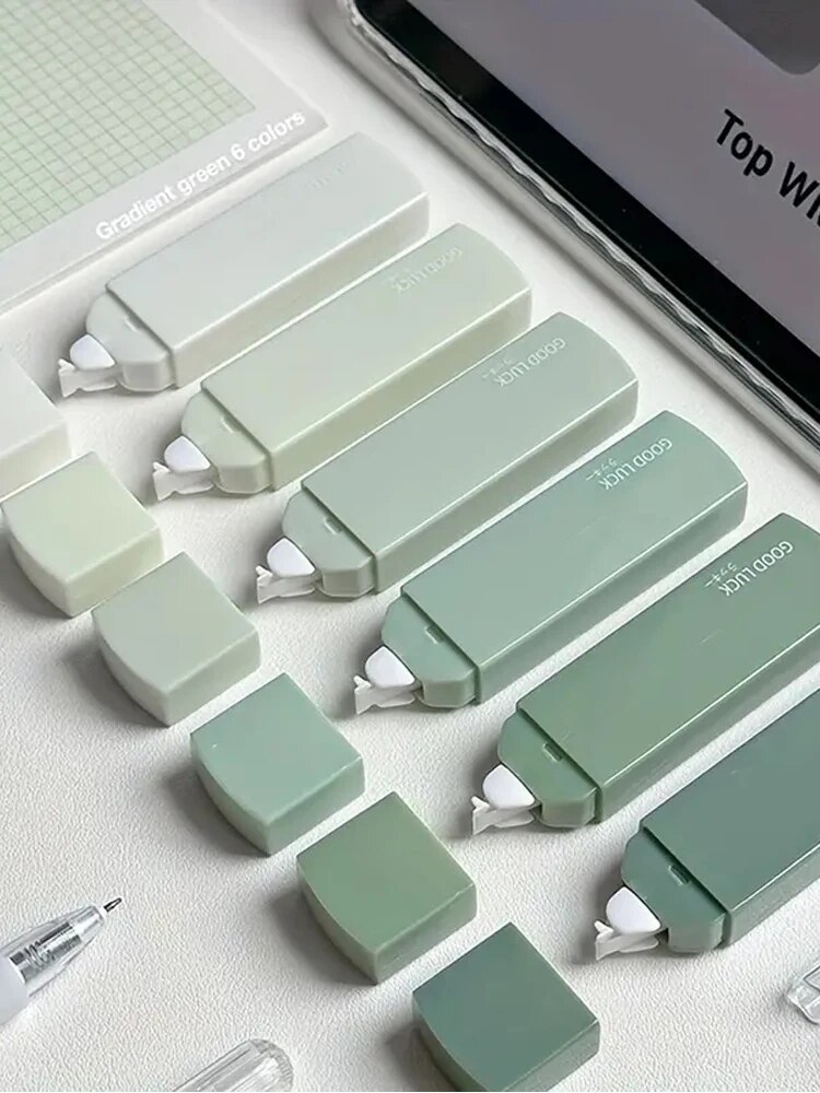 휴대용 음소거 트랙리스 사각형 모양 교정 테이프, 그라 - Correction Tape Roller 리뷰 및 가격